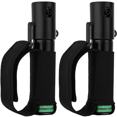 UK Legal 2in1 Self-Defence Spray + Criminal Identifier 2 UNITS. UK Police used brand TiW TW1000. Legal Alternative to Taser, Mace, Pepper Spray. 20mL FARB-GEL with Holster, Pocket Clip, Safety Trigger