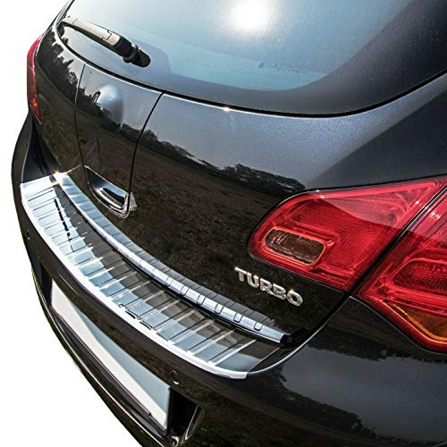 phil trade Loading edge protection compatible with Astra J hatchback, 2010-2015, polished stainless steel