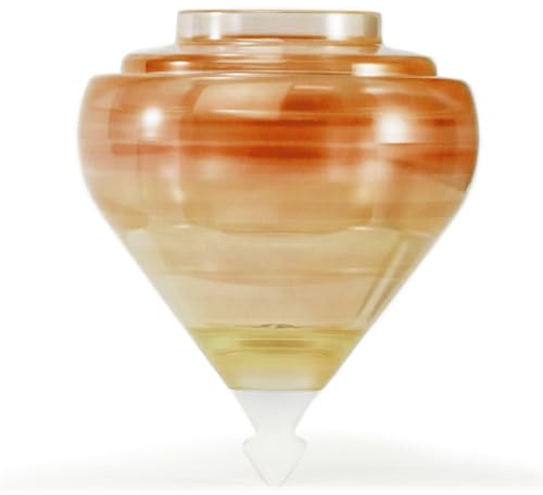 YoYo Factory Short Circuit Spin Top con Cuerda - Naranja (Freestyle Trucos Trompo, De Principiante a Profesional, Cuerda e Instrucciones Incluidas, toupie, trompo, spintop, peonza)