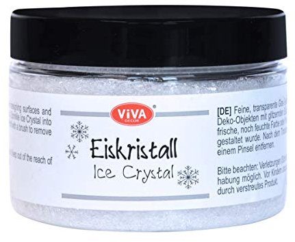 Viva Decor Eiskristalle aus Glas (Eiskristall) 150g