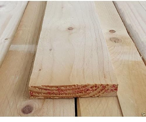 Generico TAVOLA Grezza CARPENTERIA in Legno Abete cm 2,5 x 10 x 300 - Metri 3