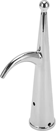 Tissting Bootshaken Edelstahl Rostbeständiger Schwimmhaken Unzerbrechlich Bootshakenende Marine Ersatzzubehör für Mooring Yacht Kajaks 28mm