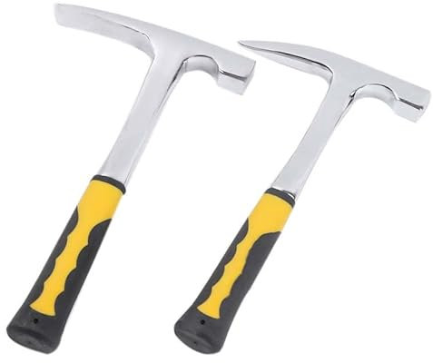 Marteau - Marteau d'exploration géologique Marteau pointu d'exploration minérale Outil à main de marteau de géologie