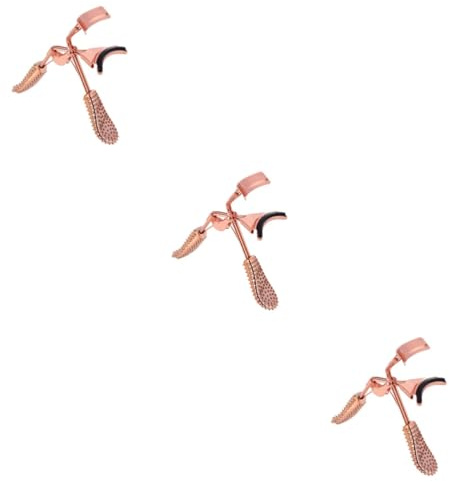 ABOOFAN 3stücke Eyelash Curler Mit Anti-rutsch-griff Mini Wimpernzange Für Perfekten Schwung Langlebig Und Hautfreundlich Für Täglichen Gebrauch Und Professionelle Anwendungen
