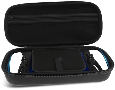 QLoztyse Ps Portal Carry Case - Ps5 Portable Console Remote Player Handheld Cases Protective Travel Hard Bag Screen Protector Carrying Accessories Stand…