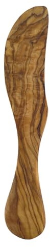 Nesbel Buttermesser aus Olivenholz handgefertigtes Naturprodukt Küchenhelfer
