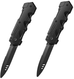 FiveMileBro Coltello Pugnale a Scomparsa in Plastica, Coltello Finto Halloween Trucco Scherzo, per Halloween Carneval Festa (2)