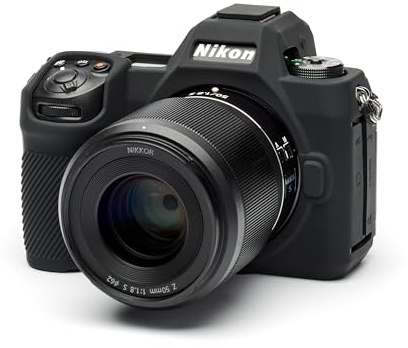 easyCover Custodia protettiva in silicone compatibile con fotocamera Nikon Z6III (Nero)