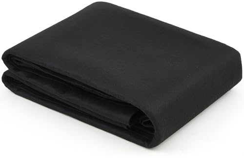 Nuanchu 78.7 x 118 Inch Black Underfelt Carpet for Speaker Sub Box, RV, Boat, Marine, Auto, Truck, Car Trunk, Door Liner, Desk
