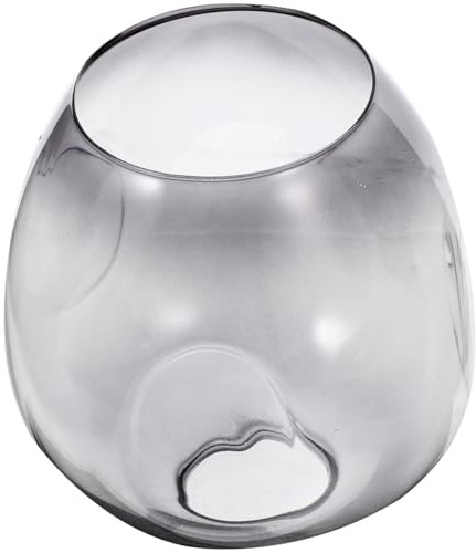 DECOMELODY Pendant Light Shade Glass Lamp Shade Replacement Frosted Light Shades for Fixtures Removable Glass Globe Lamp for Living Room Bedroom Study Office 5.91 in