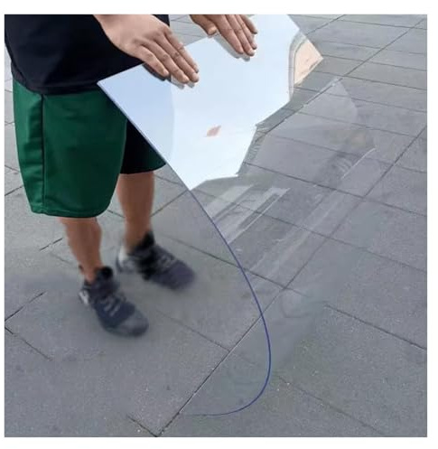 Pannelli Copertura Antipioggia Foglio Plastica Isolamento Termico Lastre in Policarbonato Tetto Tettoia per Davanzale Finestra(1x1m/3.3x3.3ft)