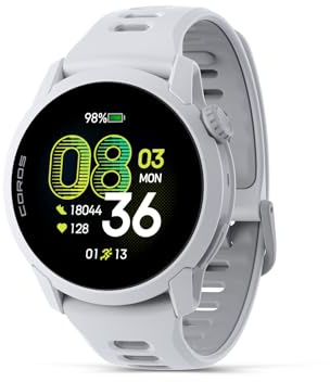 COROS PACE 4 Orologio sportivo ultra leggero con GPS accurato touchscreen AMOLED da 1,2 pollici, 19 giorni di uso quotidiano, cardiofrequenzimetro, navigazione, corsa, ciclismo