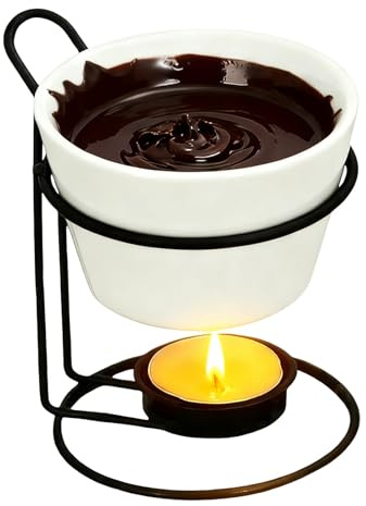 Cheese Fondue Pot Candy Melting Warmer
