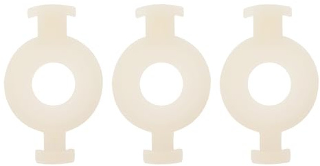 Alipis 3pcs Alto Horn Valve Spring Supporting Pieces Replacement Pads for Trumpet and Cornet Brass Instruments
