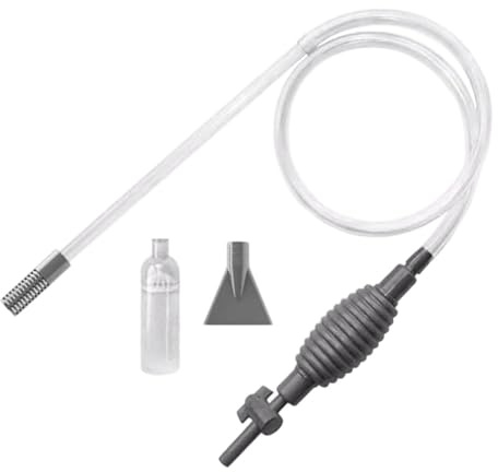 YNPQTDS Gravel Vacuum Cleaner for Aquarium | Manual Siphon Extractor, Aquarium Gravel Cleaner | for Fish Betta Turtle Sand Substrate Rocks Decorations Cave Seaweed and Fishing