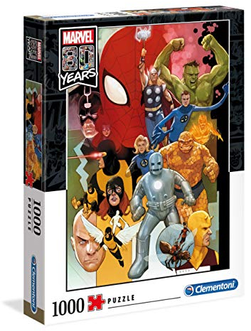 Clementoni - 39534 - Puzzle 1.000 Teile - Marvel 80 Years