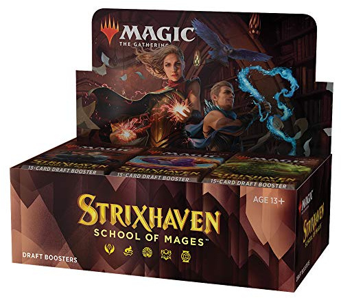 Magic The Gathering Box Draft Booster – Strihaven: School of Mages (36 Umschläge) – Eng.