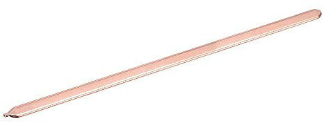 sourcing map Copper Flat Heat Pipe for Cooling Laptop CPU GPU Heatsink 300mm x 8mm x 3mm