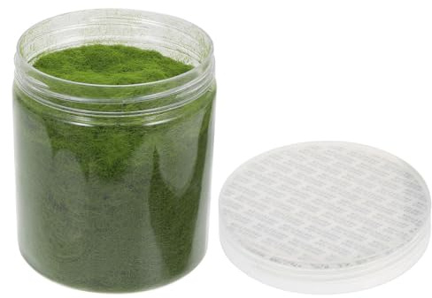 FAVOMOTO Static Grass Powder, Artificial Plants Static Grass Mixed Model Sward Moss Powder Turf Diorama Supplies Fake Sward Miniature Landscape Scenery for DIY Craft Decor