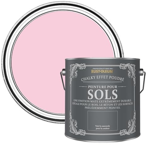 Rust-Oleum Pink Scratch-Proof Floor Paint in Matt Finish - My Husband Said No 2.5L