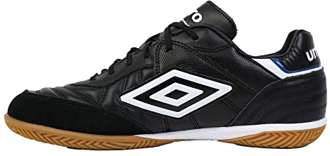 Umbro - Herren Sneaker Speciali Eternal Team Nt, Leder (40 EU) (Schwarz/Weiß/Königsblau)