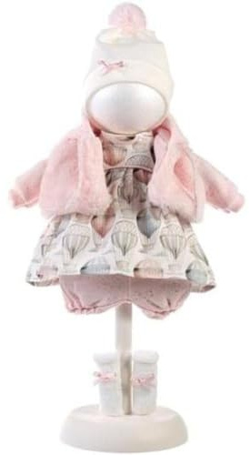 Llorens 1038566 Ropa para muñecas de 35-38 cm, Juego de Ropa, Globo, Accesorios para muñecas