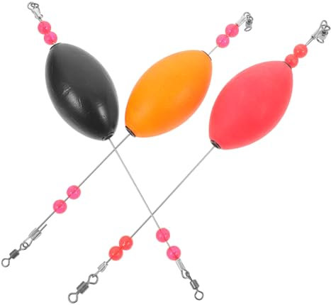 POPETPOP Floats 3pcs Fishing Strong Connection Simple Practical Design for Easy Fishing