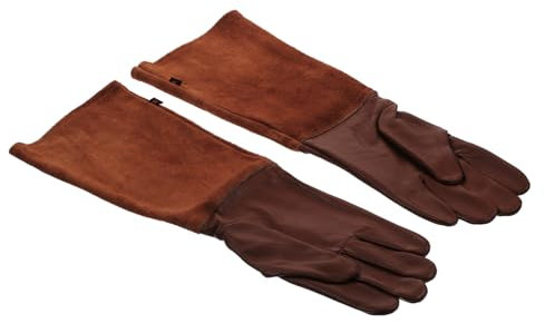 Milisten 1par Guantes De Jardinería Largos y Resistentes Para Plantar Protección Efectiva Para Hombres y Mujeres Uso Jardinería y Mantenimiento De Jardines Talla Mediana