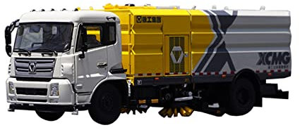 YLQERZ Scale Die-Cast Metal 1:35 For XCMG Environmental Sweeper Scrubber Alloy Truck Model Display Gift Toy Cars For Vehicles Fans