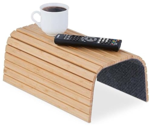 Miecoae Couch Armbezüge Sofatablett Armlehne Couchablage Verstellbar Für Leicht Zu Reinigen Sofa Tablett Ablage Faltbares Couch Mit Rutschfestes Armlehnentablett Tassen
