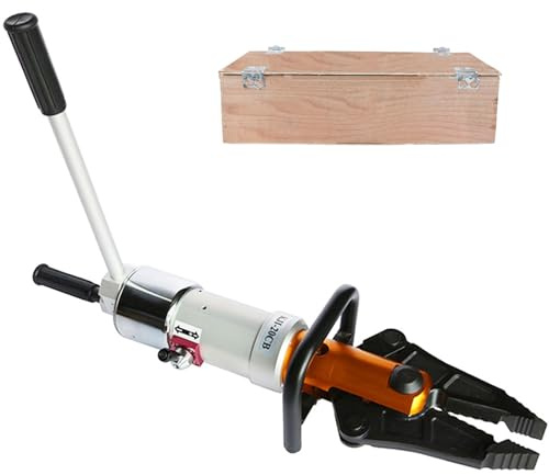 Pinza di salvataggio idraulica, cesoia 18T e diffusione 5,5T, girevole a 360°, in lega di alluminio, impugnatura antiscivolo, per soccorso di emergenza e incidenti stradali,