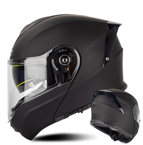 Casco Da Moto Apribile Con Doppia Visiera, Casco Integrale Da Moto Per Uomini E Donne Adulti, Casco Modulare Da Moto, Caschi Di Protezione Omologati ECE
