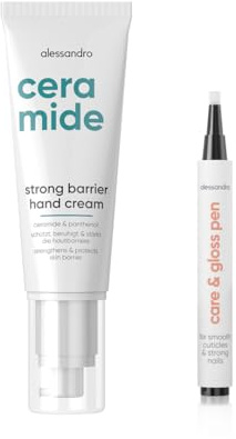 alessandro Nagelpflege Set To Go - Care & Gloss Pen & Ceramide Handcreme