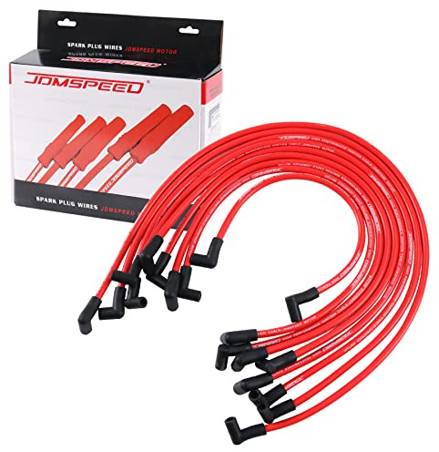 JDMSPEED New 10.5mm Spark Plug Wire Set Replacement for HEI SBC BBC 350 383 454 Electronic