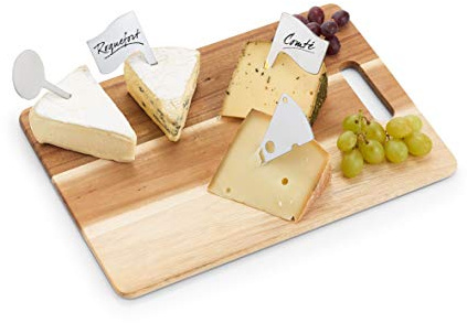 Zeller 25598 Lot de 7 marqueurs à fromage en acier inoxydable