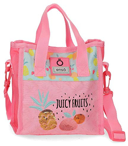 Enso Juicy Fruits Handtasche Mehrfarbig 20x22x10 cms Polyester