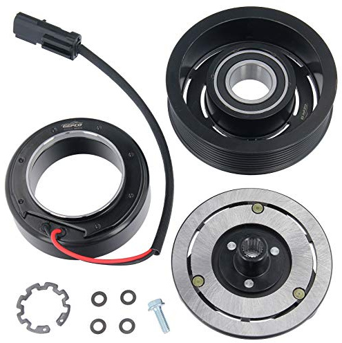GEPCO Klimakompressor Magnetkupplung Riemenscheibe Magnetspule Kompatibel mit Dodge Ram 2500 3500 5.9