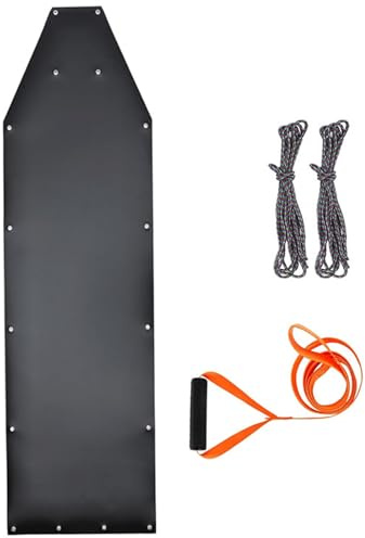 omiinitio Luge de chasse lourde pour un transport de jeu sans effort avec une capacité de 500 et différentes capacités de déplacement sur le terrain, pour la chasse et le stockage de la luge