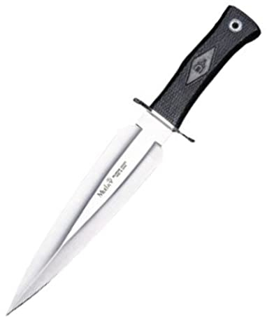 LO TRINCO YO Muela Cuchillo CARIBU.G Hoja de Acero MoVa de 22 cm y empuñadura de goma ideal para Caza, Pesca, Supervivencia y Bushcraft