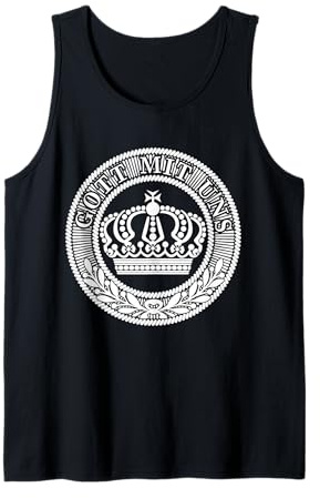 Preußische Gürtelschnalle T-Shirt Gott Mit Uns Deutschland Tee Tank Top