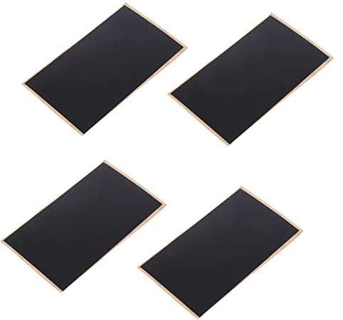 Newwyt 4 Stück Laptop Touchpad Trackpad Schutzfolie Haut Aufkleber Folie für Thinkpad P52 P53 Laptop Schwarz Schutz Kunststoff