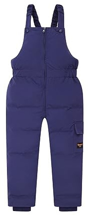 BOBORA Toddler Kids Snow Ski bibs Snow Pants Waterporoof Insulation Ripstop Winter overalls Snowboard Pants for Boys Girls