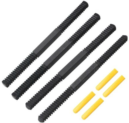 Qerwsdty 4 herramientas de reparación de roscas, de recuperación de rosca portátil para , rosca de tubo y/PF, SAE/UN, /BSF, tornillos métricos