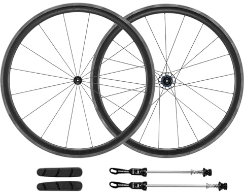 ROCKBROS Rennrad Laufradsatz 700C Carbon Fiber T700 Felgenhöhen 38/50/65 mm Hinterrad Vorderrad