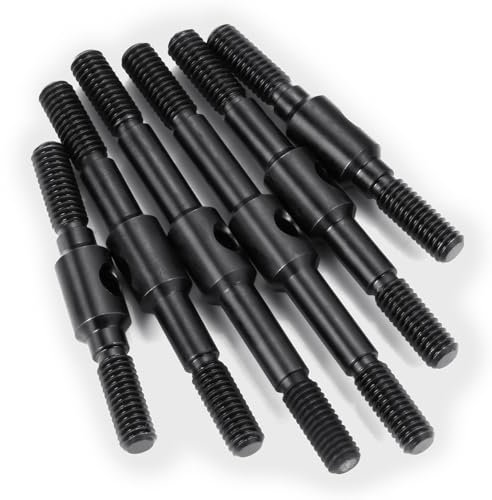 MOHERO Steel Turnbuckles Camber Links - Front & Rear Steering Knuckle Linkage Set for 1/10 TRX Drag Slash C10/ Stampede/Bandit/Rustler 4X4 VXL Upgrade Parts