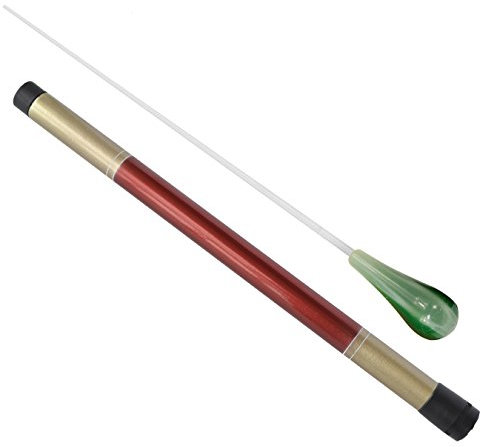 Musik Orchester Baton Nachahmung Achat Griff Musik CONDUCTING Taktstock grüner griff