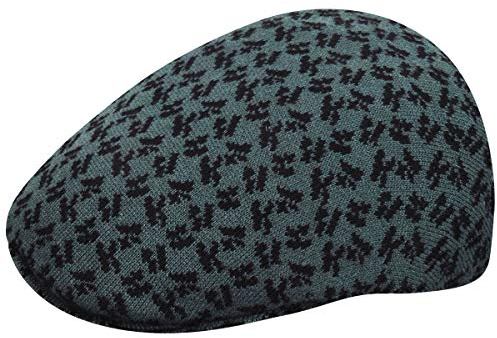 Kangol Square K 507 Flatcap Schirmmütze Schiebermütze Herren - mit Schirm, Schirm Winter Herbst-Winter - M (56-57 cm) Mint