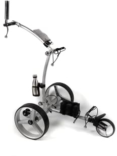 Golfted Carrito de Golf eléctrico (Aluminio), Mando a Distancia, GT-AR Incluye 12 Accesorios