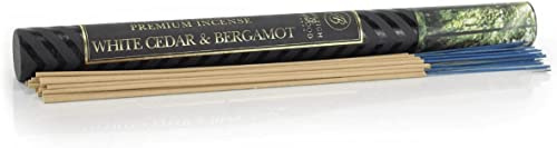 Ashleigh & Burwood premium rökelsepinnar – vit ceder & bergamotdoft