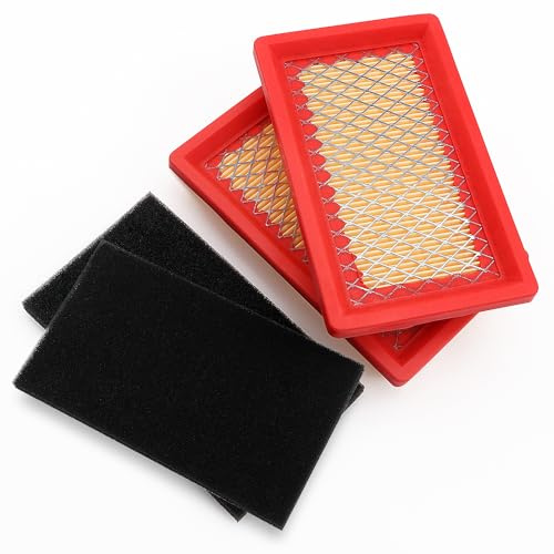 VooGenzek 2 Pieza 951-10298 Filtro Aire, Filtros de Aire para Cortacésped, Repuesto Filtro Aire 951-10298, con Prefiltro, Compatible con Kohler Xt149 Xt173 Xt-6 Xt-7 Césped 14 083 01-S